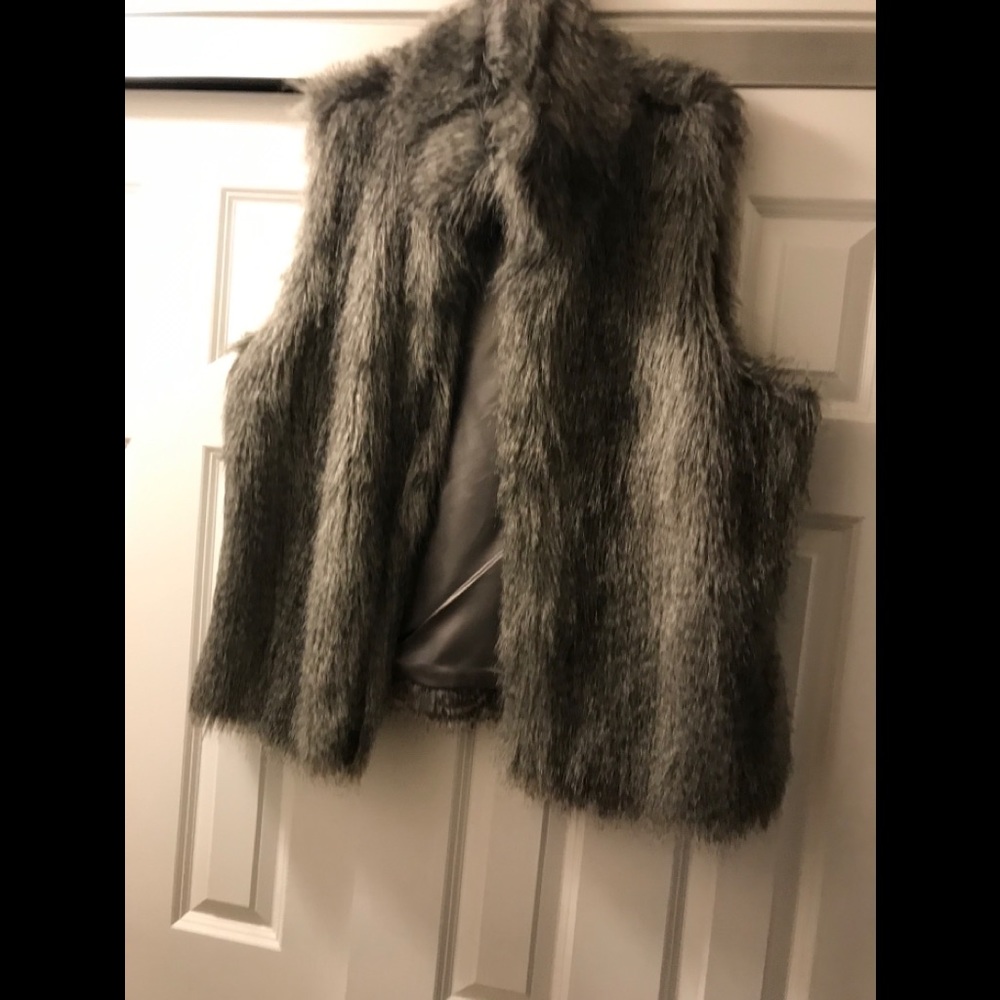 Calvin Klein fur vest